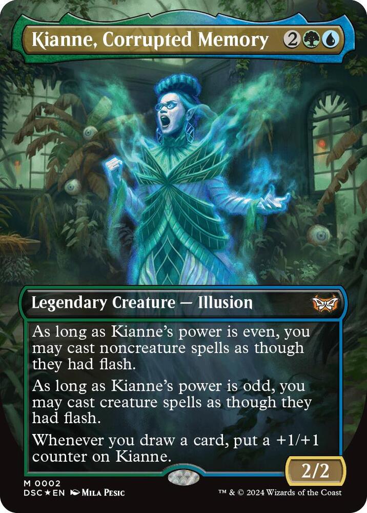 Kianne, Corrupted Memory (Borderless) card image