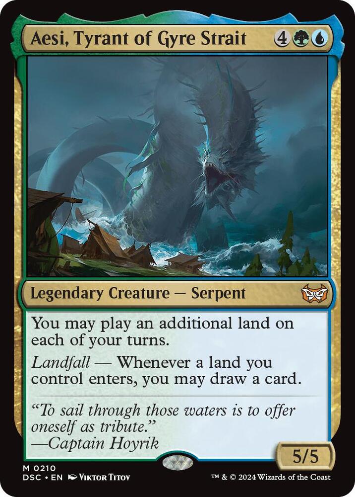Aesi, Tyrant of Gyre Strait card image
