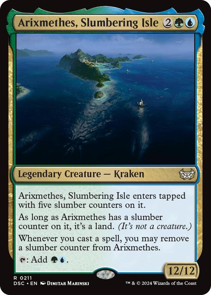 Arixmethes, Slumbering Isle card image