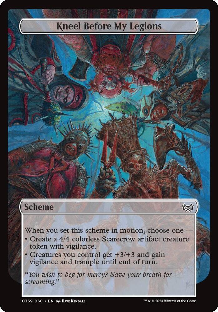Kneel Before My Legions (Full Art) card image