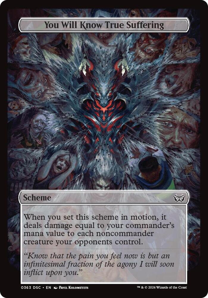 You Will Know True Suffering (Full Art) card image