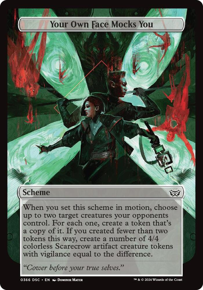 Your Own Face Mocks You (Full Art) card image
