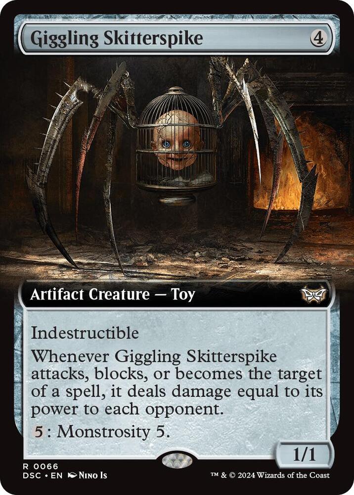 Giggling Skitterspike (Extended Art) card image