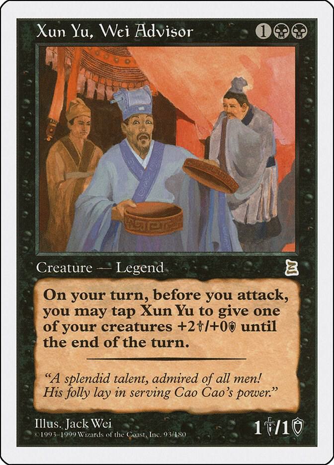 Xun Yu, Wei Advisor card image