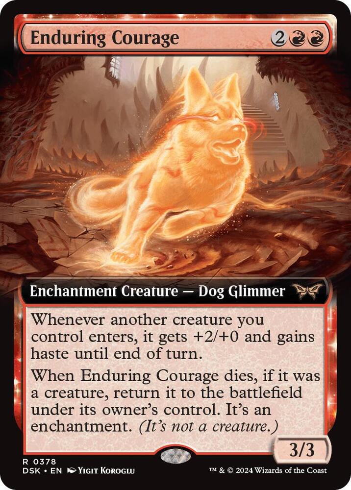 Enduring Courage (Extended Art) card image