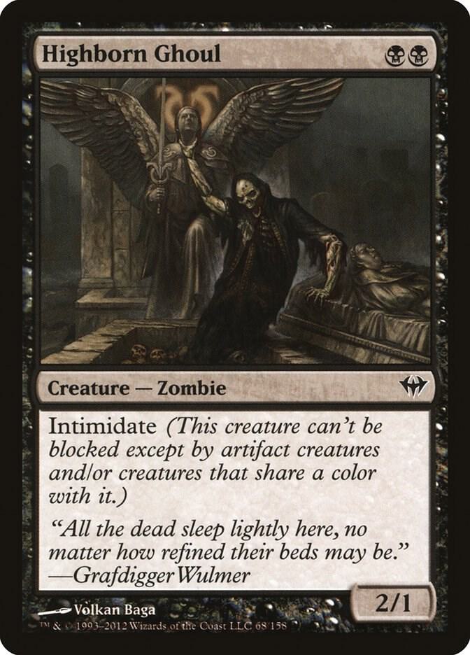 Highborn Ghoul card image