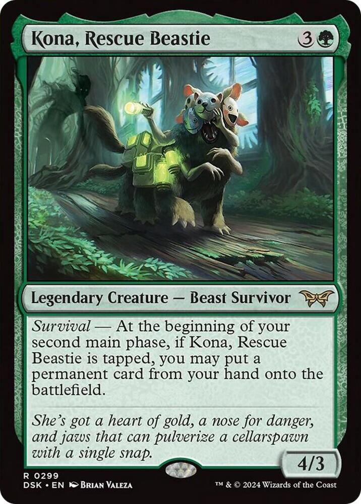 Kona, Rescue Beastie (0299) card image