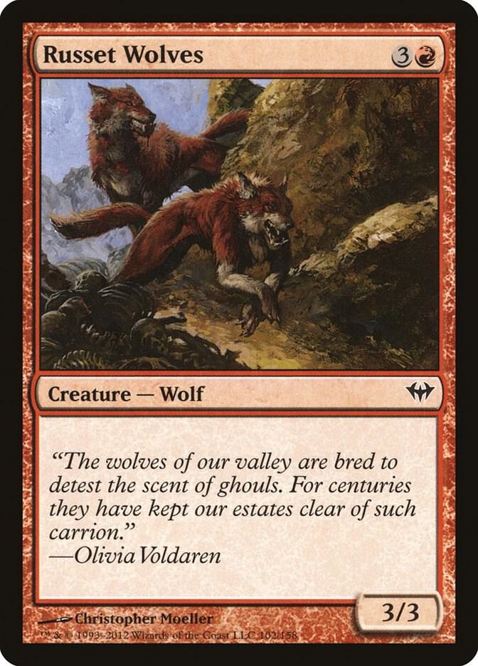 Russet Wolves card image