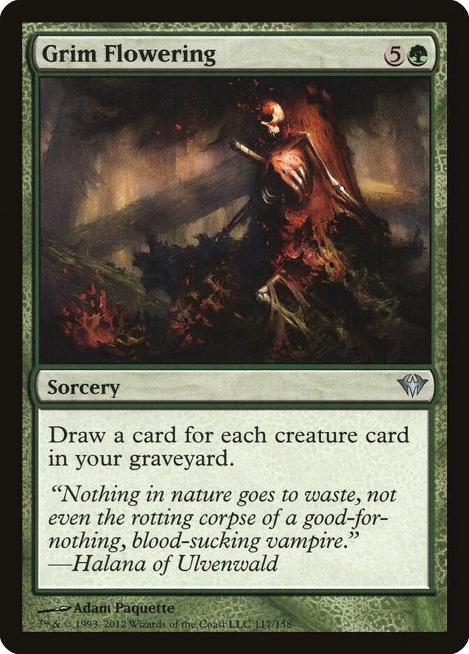Grim Flowering card image