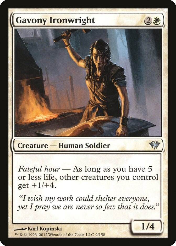 Gavony Ironwright card image