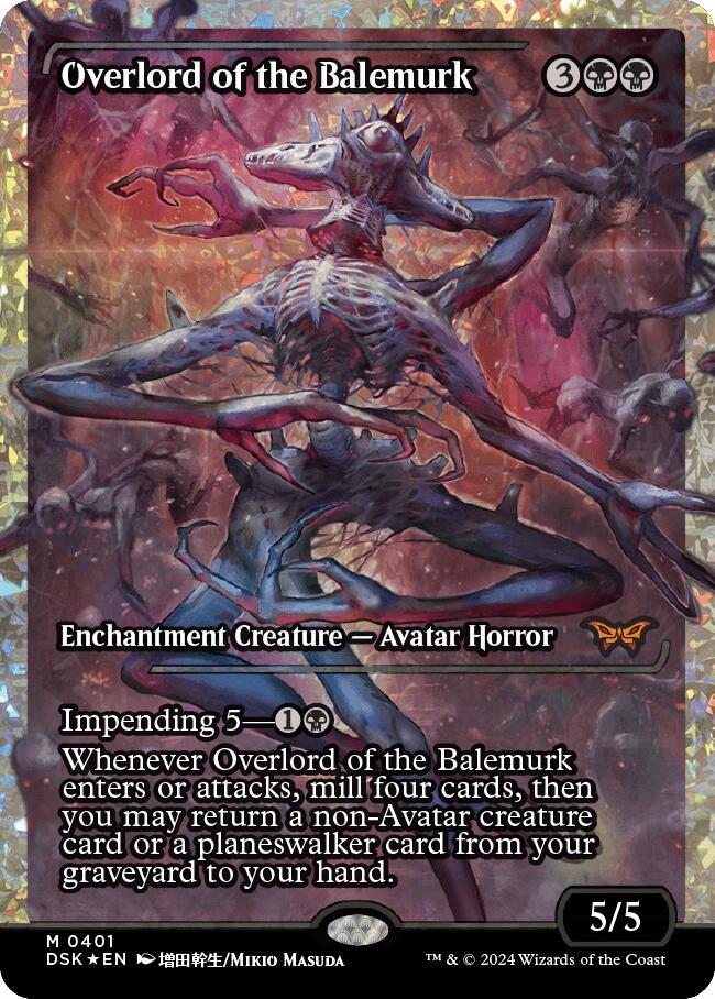 Overlord of the Balemurk (Showcase) (Fracture Foil) card image