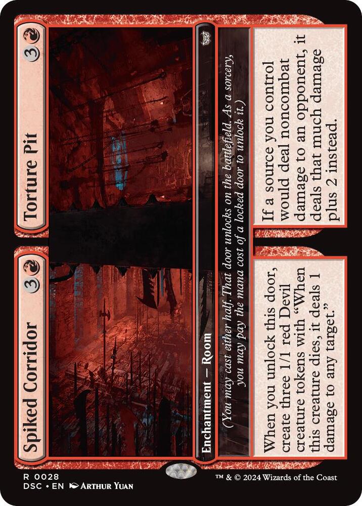 Spiked Corridor // Torture Pit card image