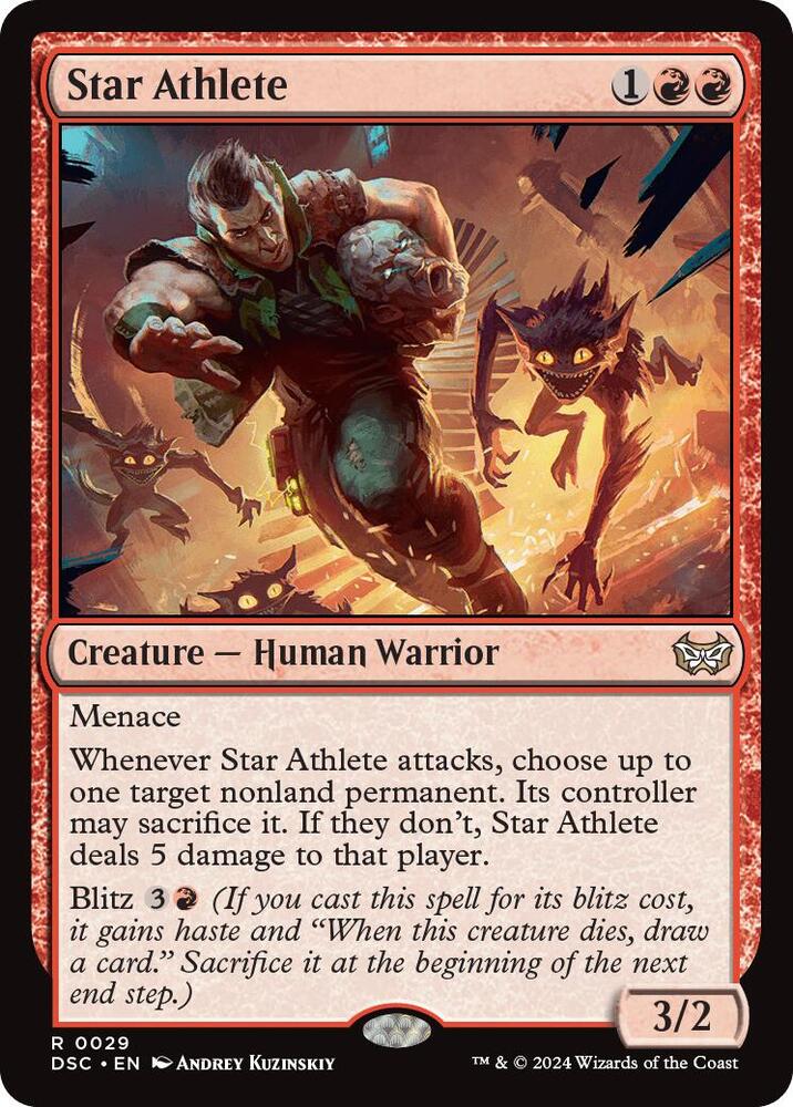 Star Athlete card image