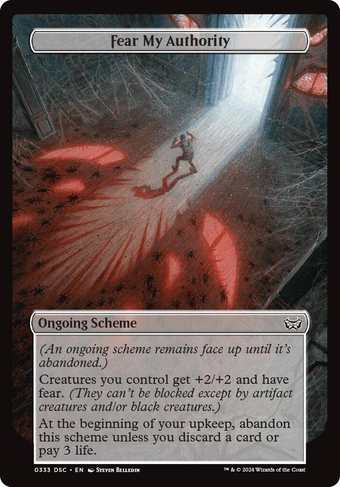 Fear My Authority (Full Art) card image