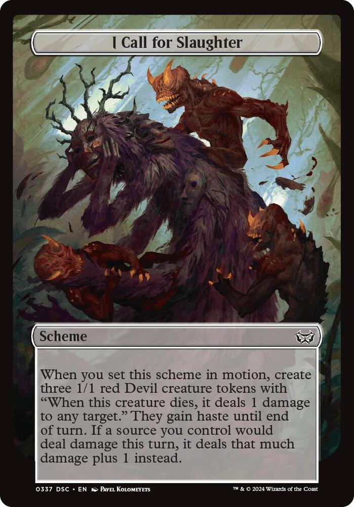 I Call for Slaughter (Full Art) card image