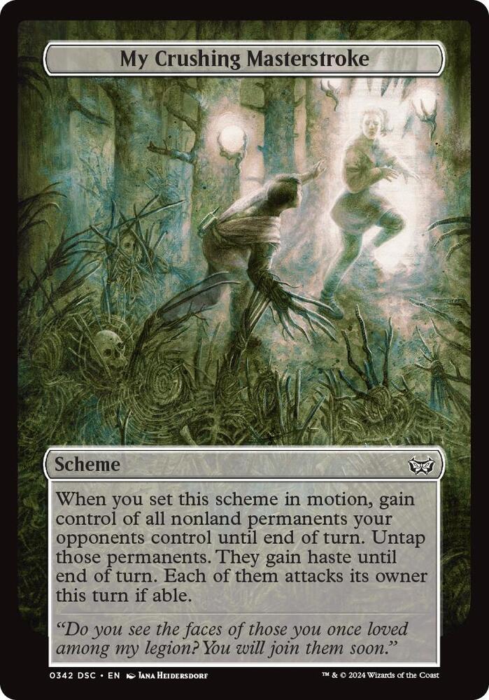 My Crushing Masterstroke (Full Art) card image