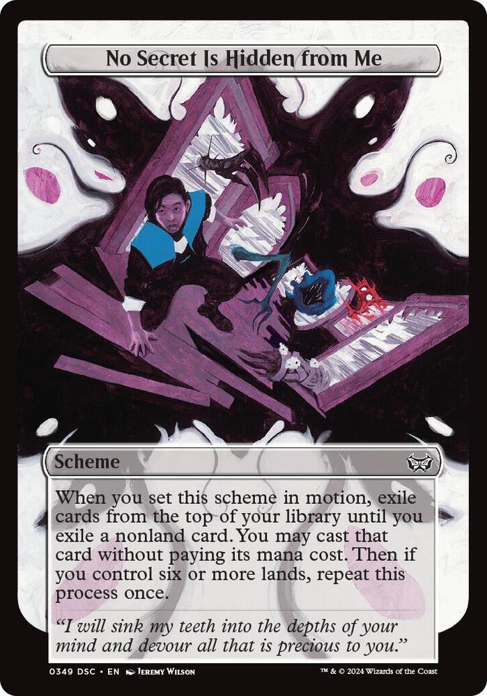 No Secret Is Hidden from Me (Full Art) card image