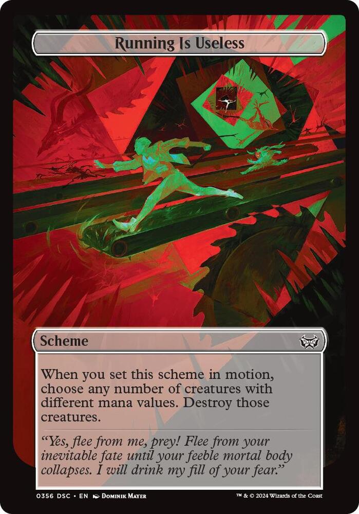 Running Is Useless (Full Art) card image