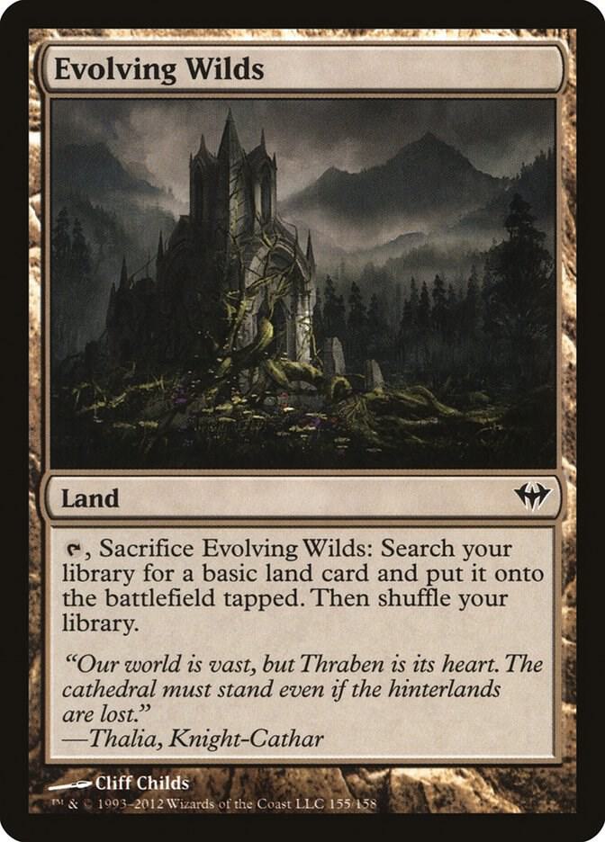 Evolving Wilds card image