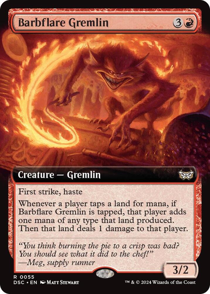 Barbflare Gremlin (Extended Art) card image