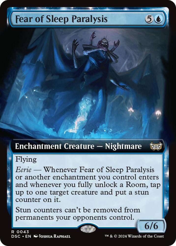 Fear of Sleep Paralysis (Extended Art) card image