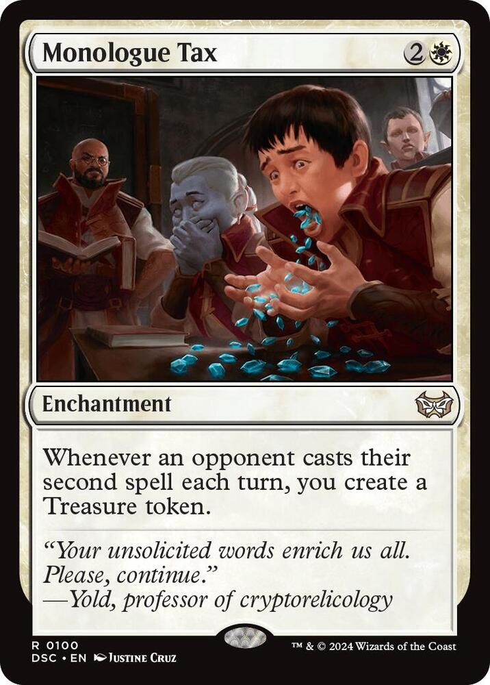 Monologue Tax card image