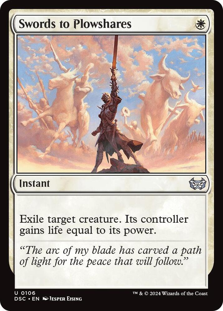 Swords to Plowshares card image