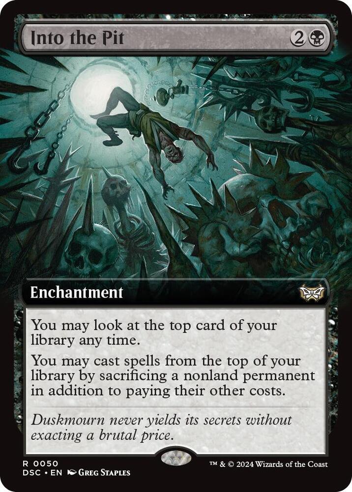Into the Pit (Extended Art) card image