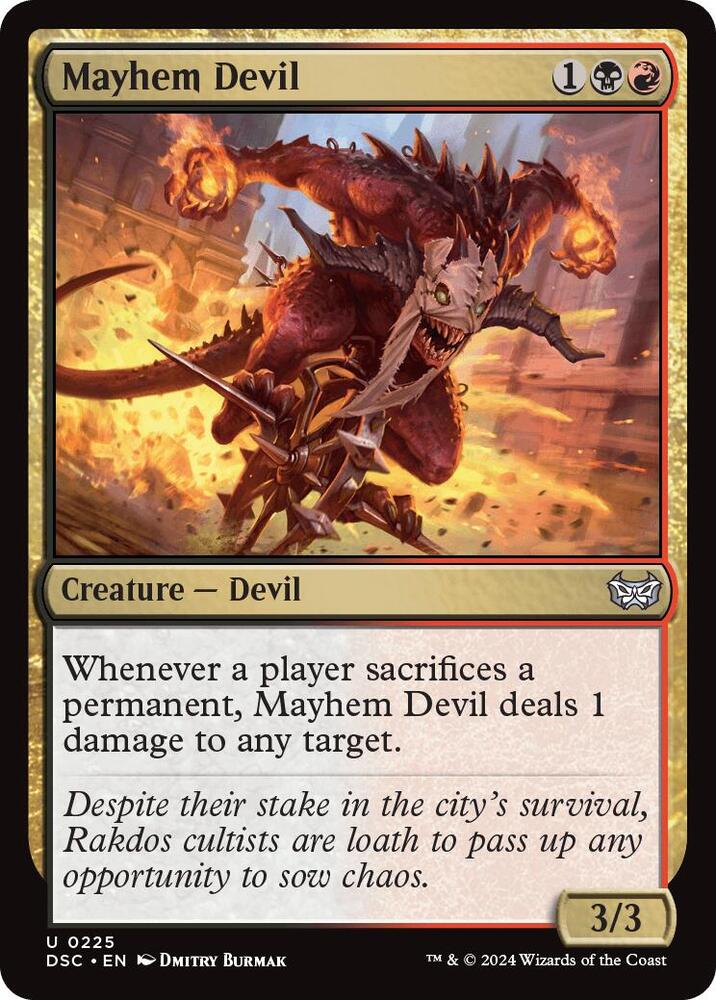 Mayhem Devil card image