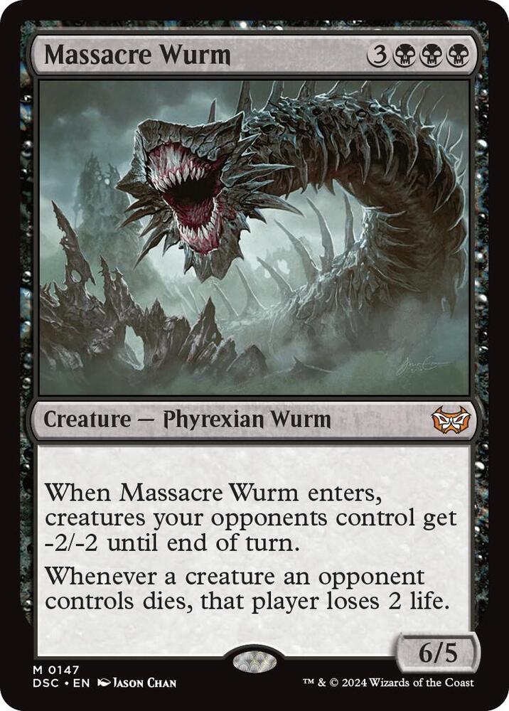 Massacre Wurm card image
