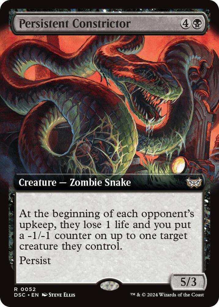 Persistent Constrictor (Extended Art) card image