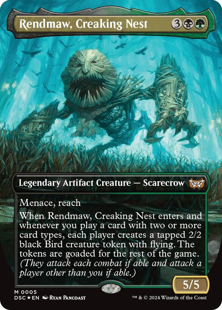 Rendmaw, Creaking Nest (Borderless) card image