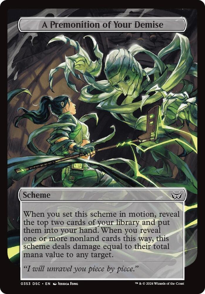 A Premonition of Your Demise (Full Art) card image