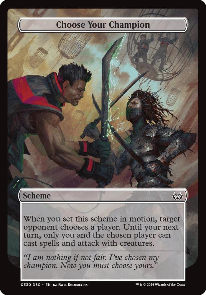 Choose Your Champion (Full Art) card image