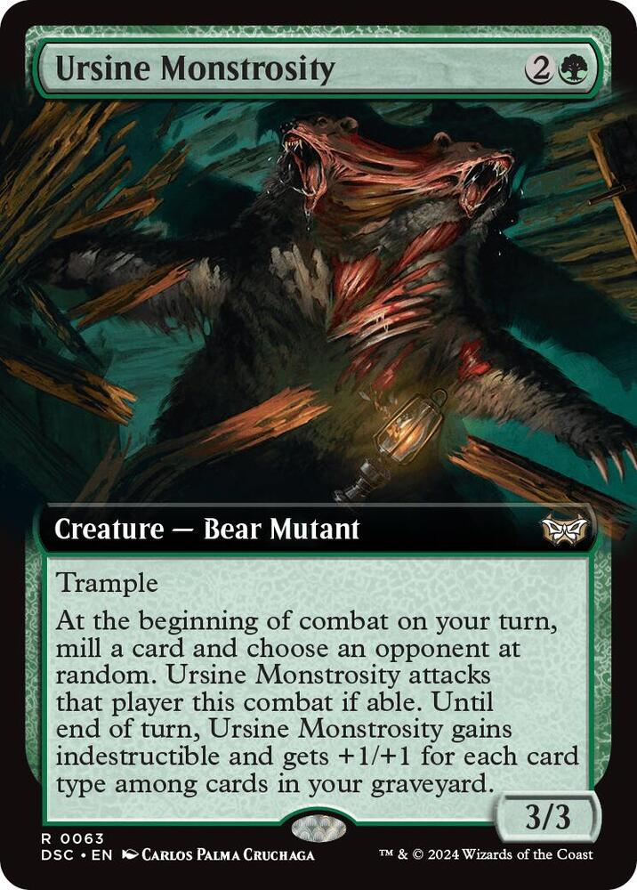 Ursine Monstrosity (Extended Art) card image