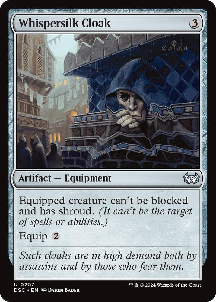 Whispersilk Cloak card image