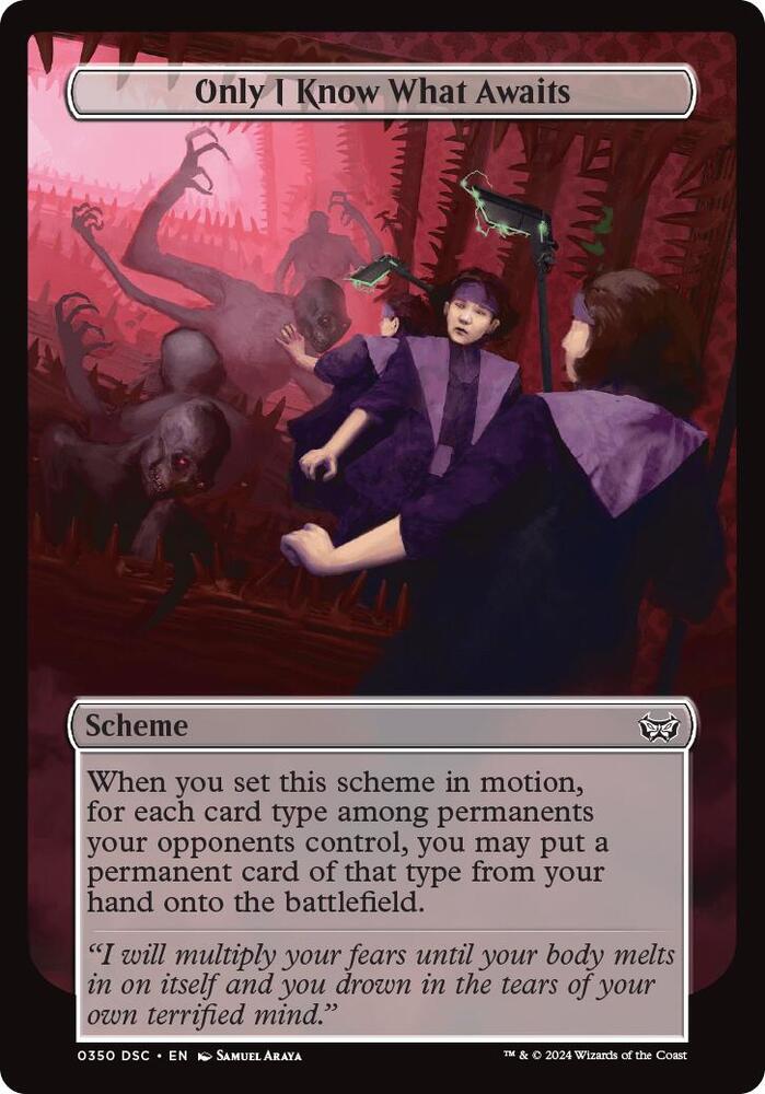 Only I Know What Awaits (Full Art) card image