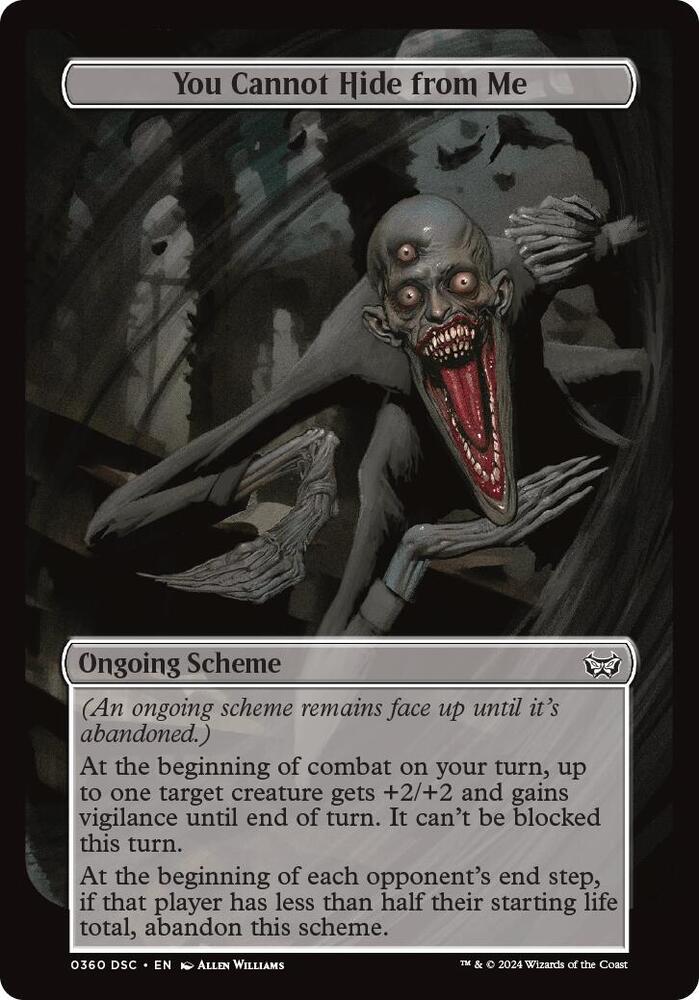 You Cannot Hide from Me (Full Art) card image