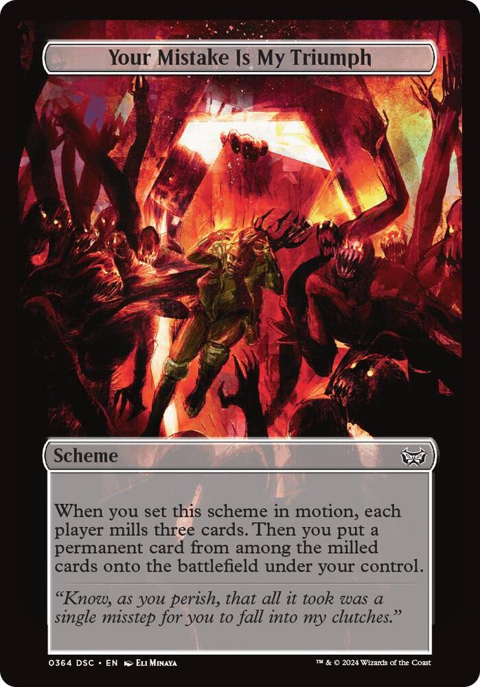 Your Mistake Is My Triumph (Full Art) card image