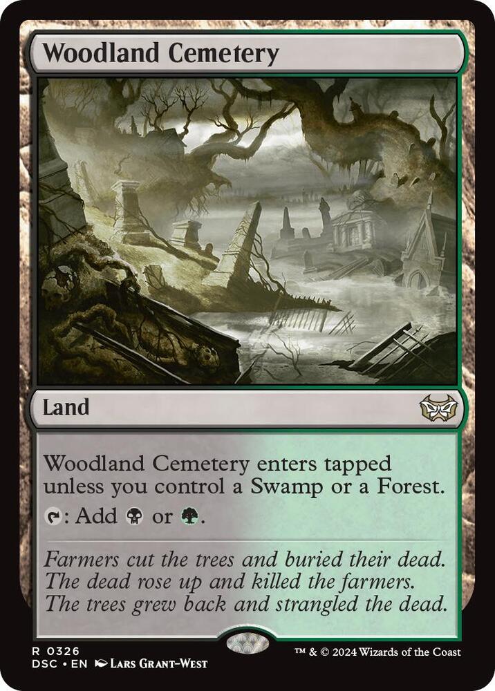 Woodland Cemetery card image