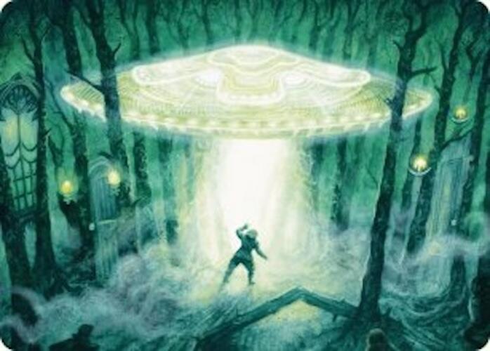 Unidentified Hovership Art Card card image