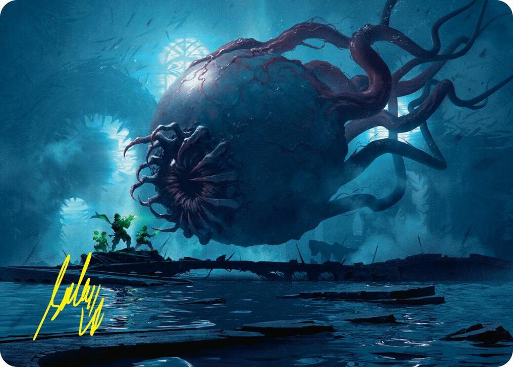 Abhorrent Oculus Art Card (Gold-Stamped Signature) card image