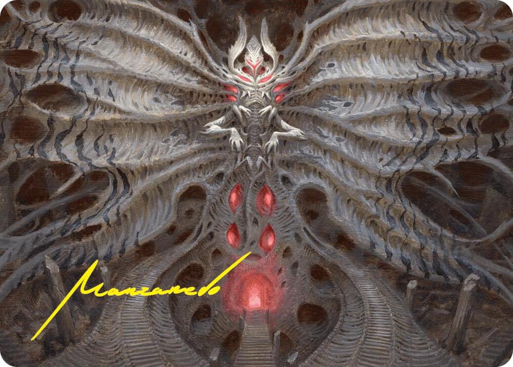 Valgavoth, Terror Eater Art Card (Gold-Stamped Signature) card image