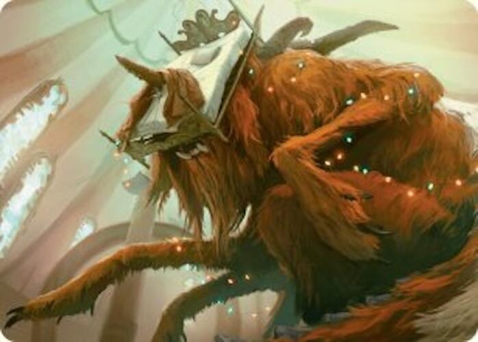 Bedhead Beastie Art Card card image