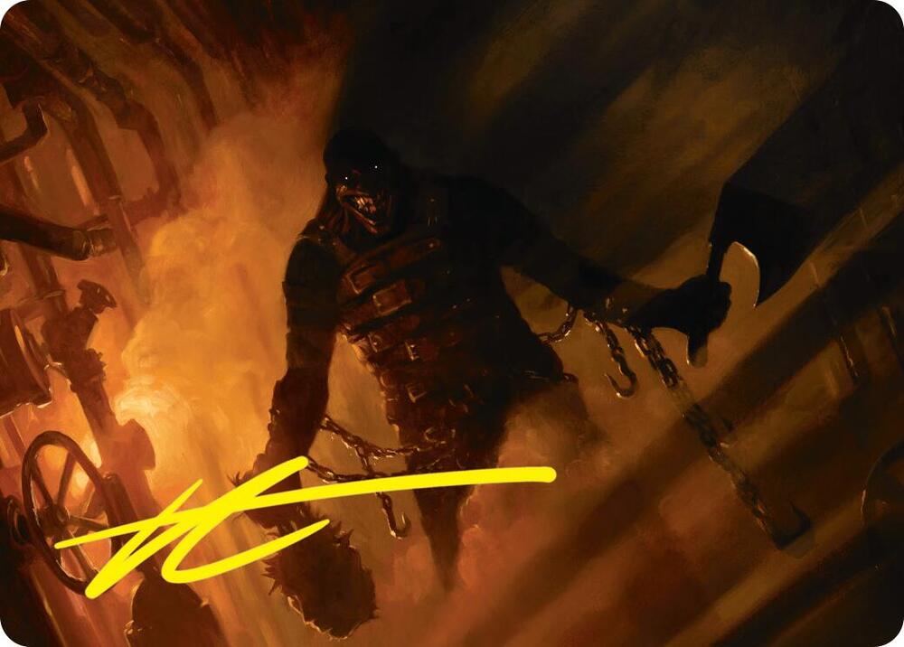 Boilerbilges Ripper Art Card (Gold-Stamped Signature) card image
