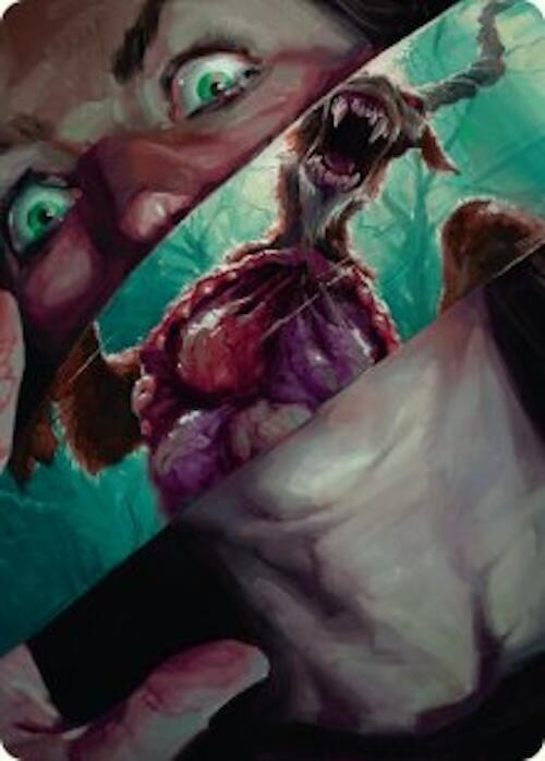 Hauntwoods Shrieker Art Card card image