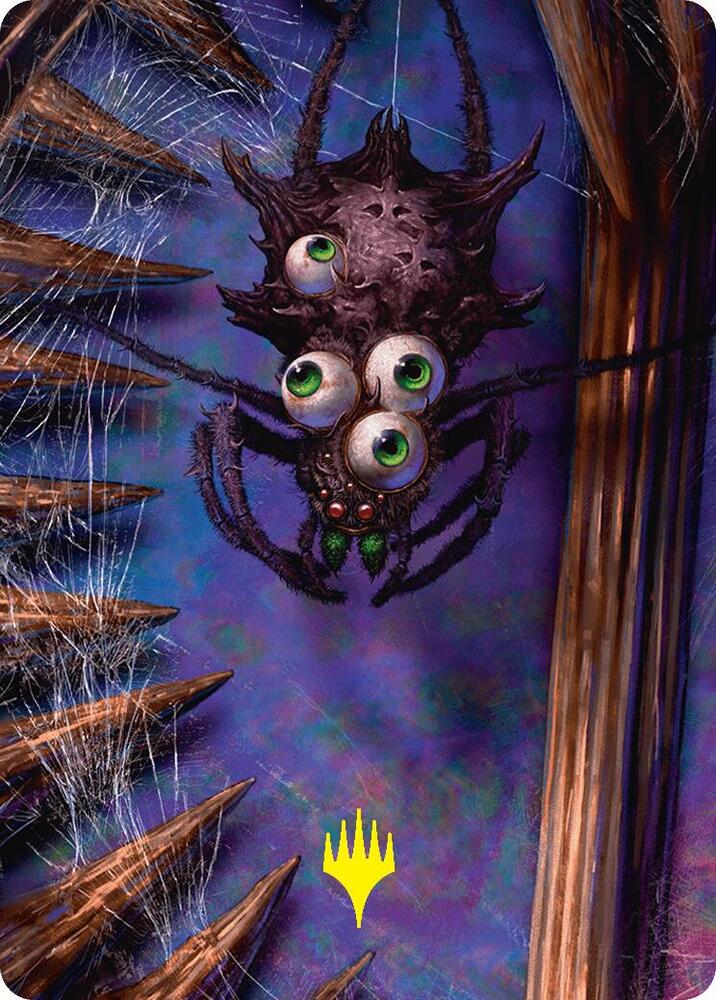 Spider Art Card (Gold-Stamped Planeswalker Symbol) card image