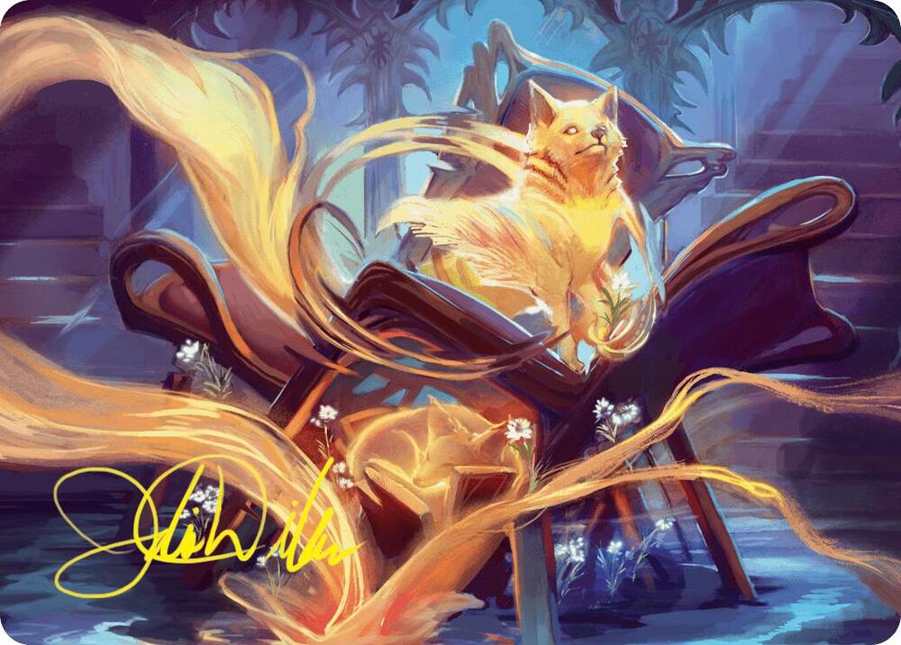 Inquisitive Glimmer Art Card (Gold-Stamped Signature) card image