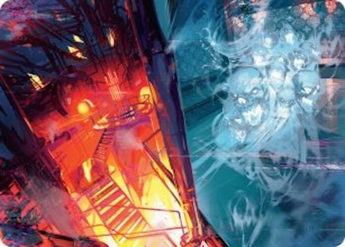 Roaring Furnace // Steaming Sauna Art Card card image