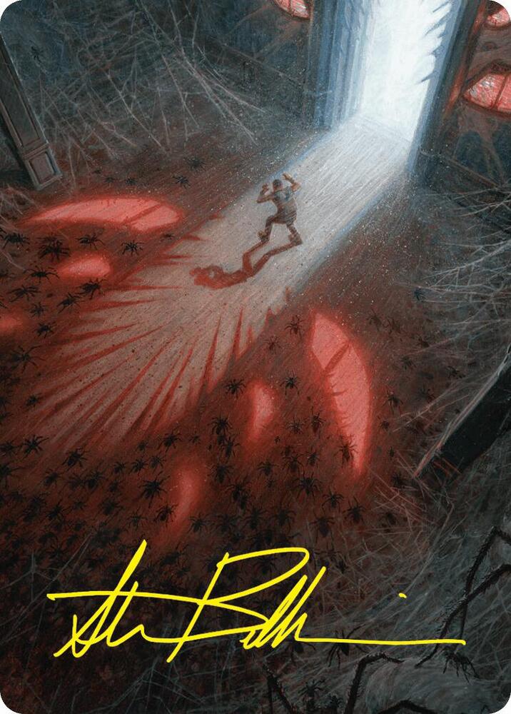 Fear My Authority Art Card (Gold-Stamped Signature) card image